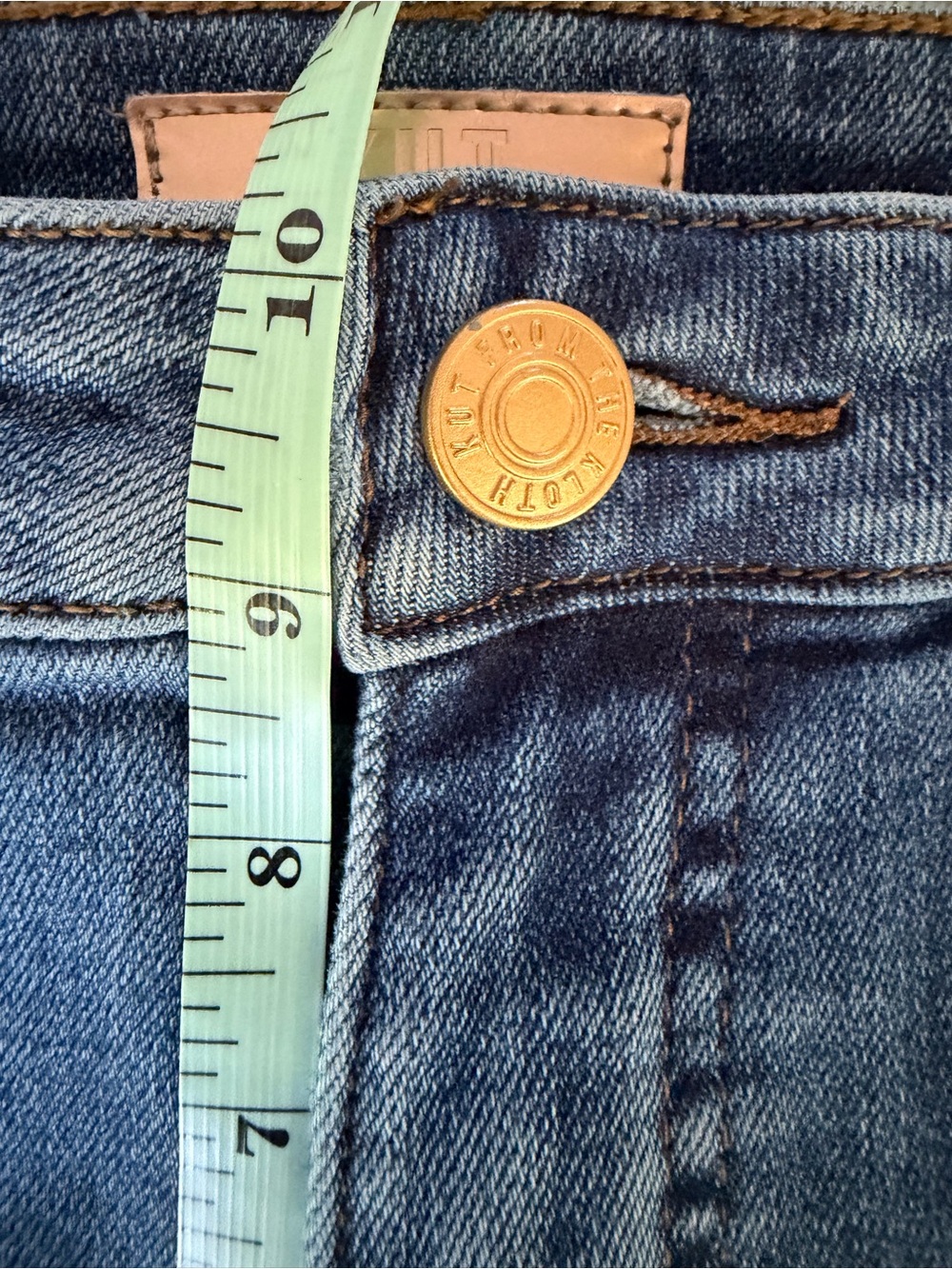 Kut from the Kloth FAY FAB AB Straight Leg Seamed Cuff Jeans 4 - Picture 9 of 11